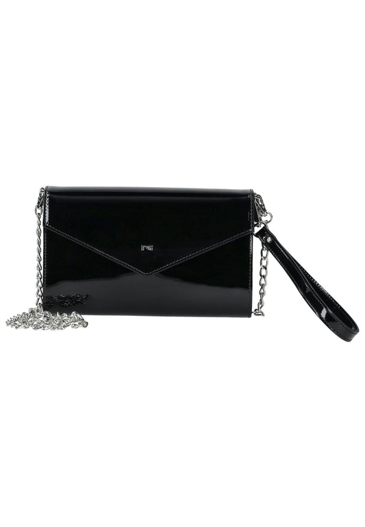 Nero Giardini Taschen Lederimitat Schwarz Lack