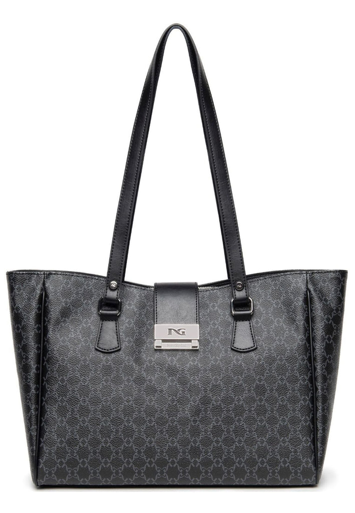 Nero Giardini Taschen Lederimitat Schwarz