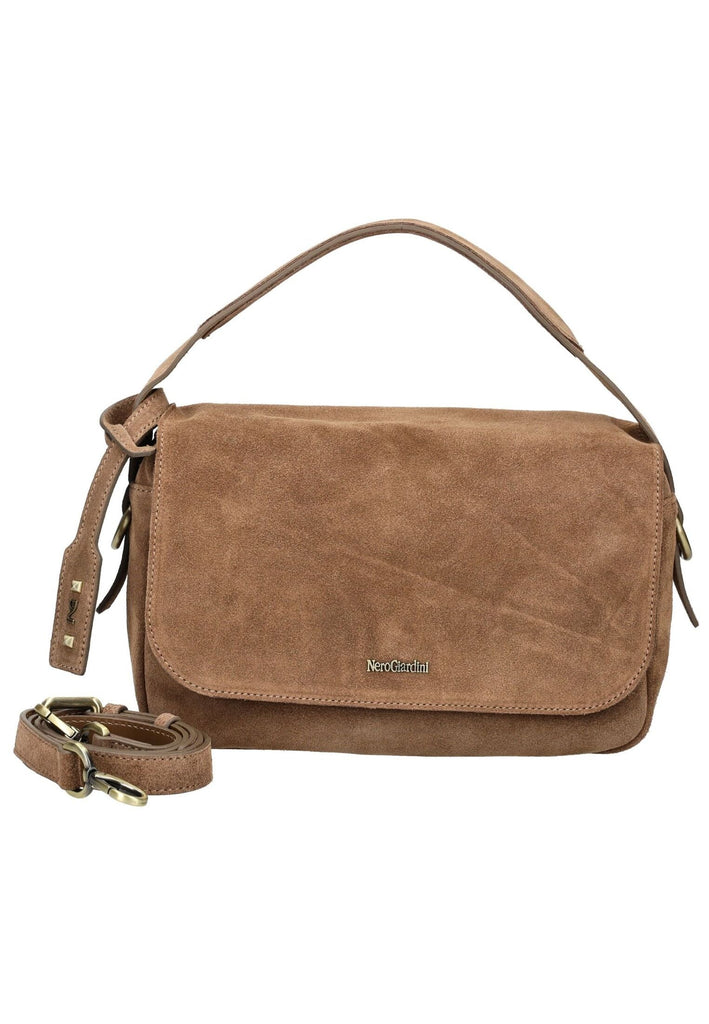 Nero Giardini Taschen Veloursleder Braun