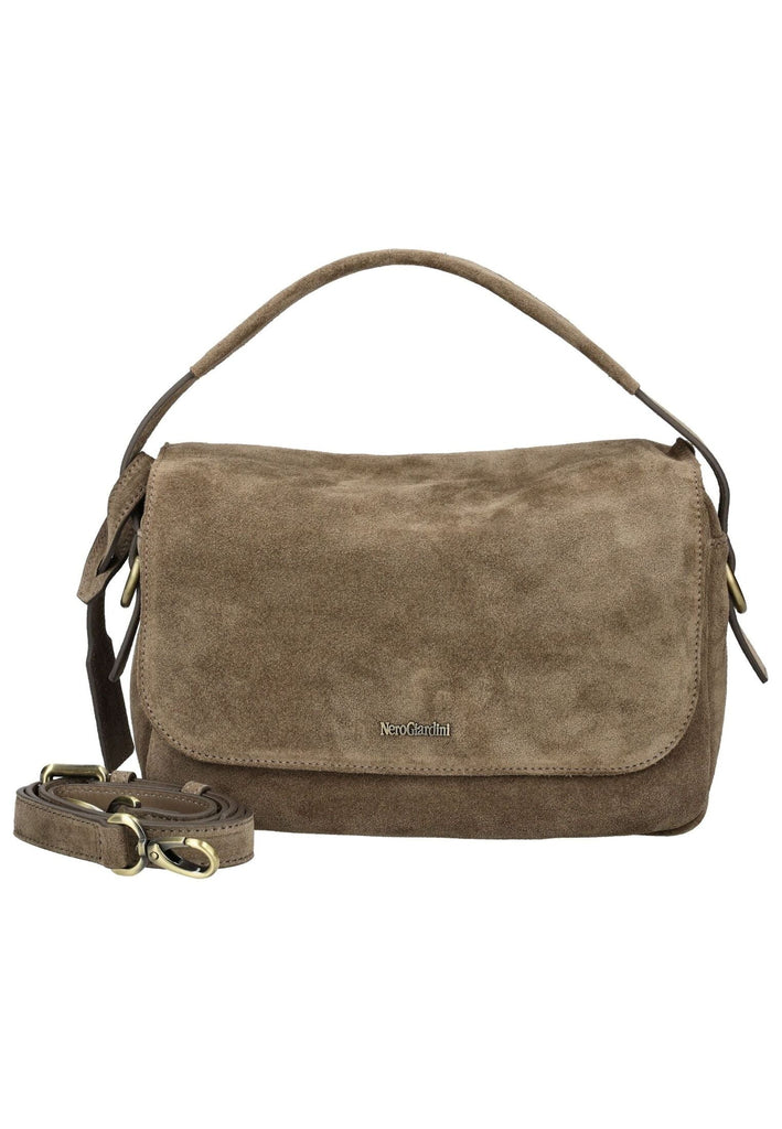 Nero Giardini Taschen Veloursleder Taupe