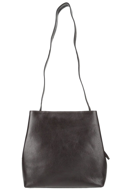 NUNOO Taschen Leder Dunkelbraun