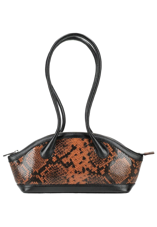 NUNOO Taschen Leder Schwarz/Braun