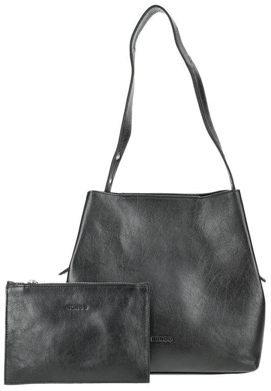 NUNOO Taschen Leder Schwarz