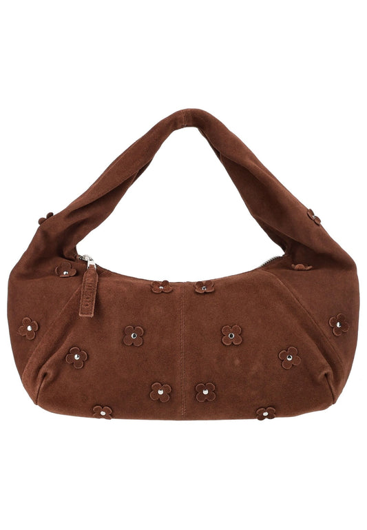 NUNOO Taschen Veloursleder Cacao