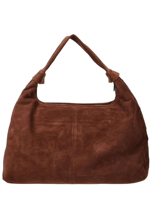 NUNOO Taschen Veloursleder Cacao