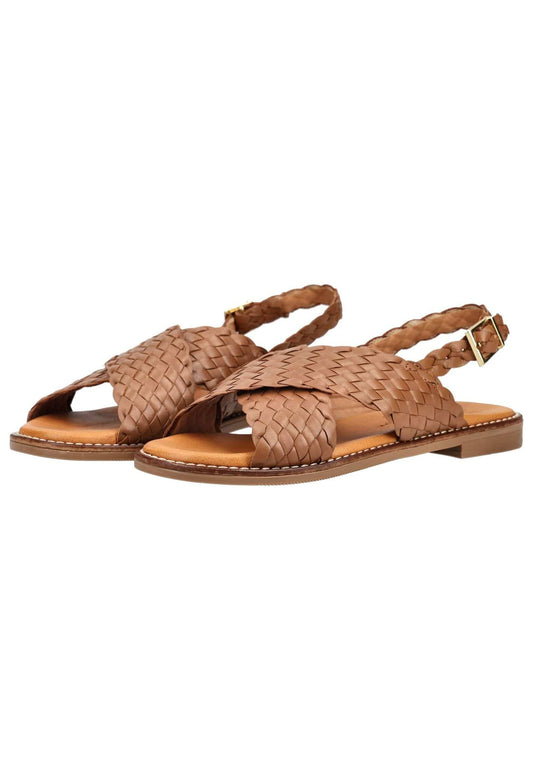 Oh! My Sandals Sandalen Leder Braun