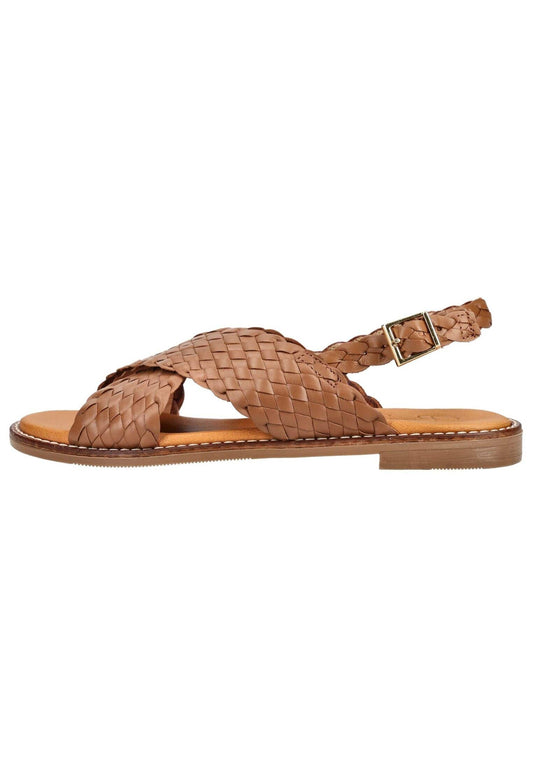 Oh! My Sandals Sandalen Leder Braun