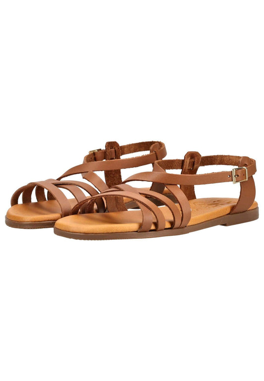Oh! My Sandals Sandalen Leder Braun