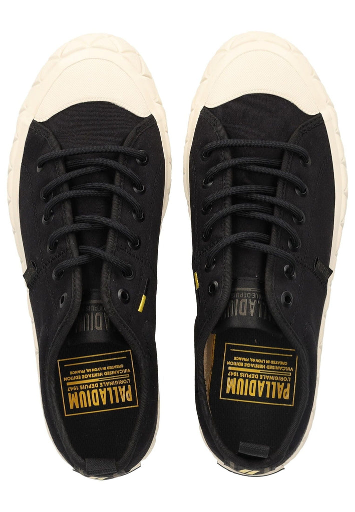 Palladium Sneaker Baumwolle Schwarz