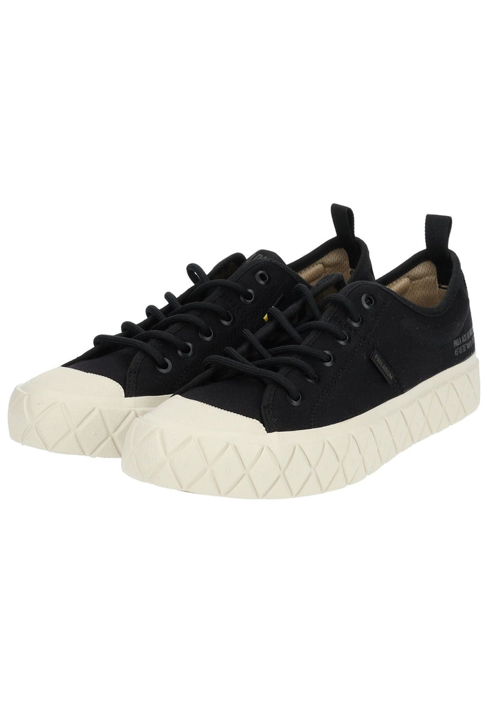 Palladium Sneaker Baumwolle Schwarz