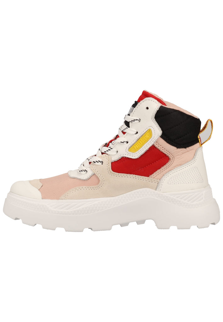 Palladium Sneaker Leder Weiß/Rot