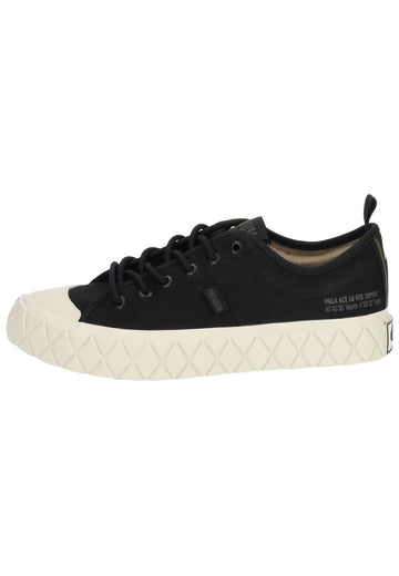 Sneaker Palladium Sneaker Baumwolle Schwarz