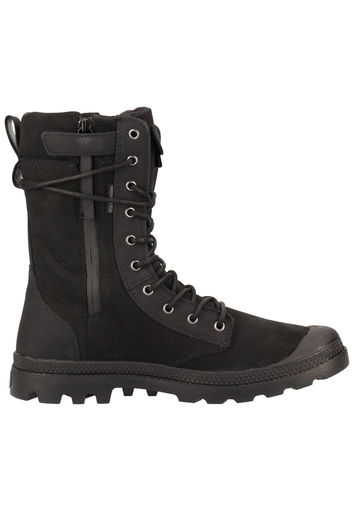 Palladium Stiefel Leder Schwarz