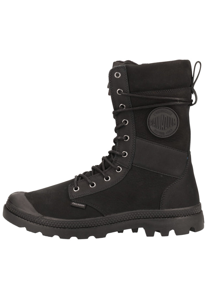 Palladium Stiefel Leder Schwarz