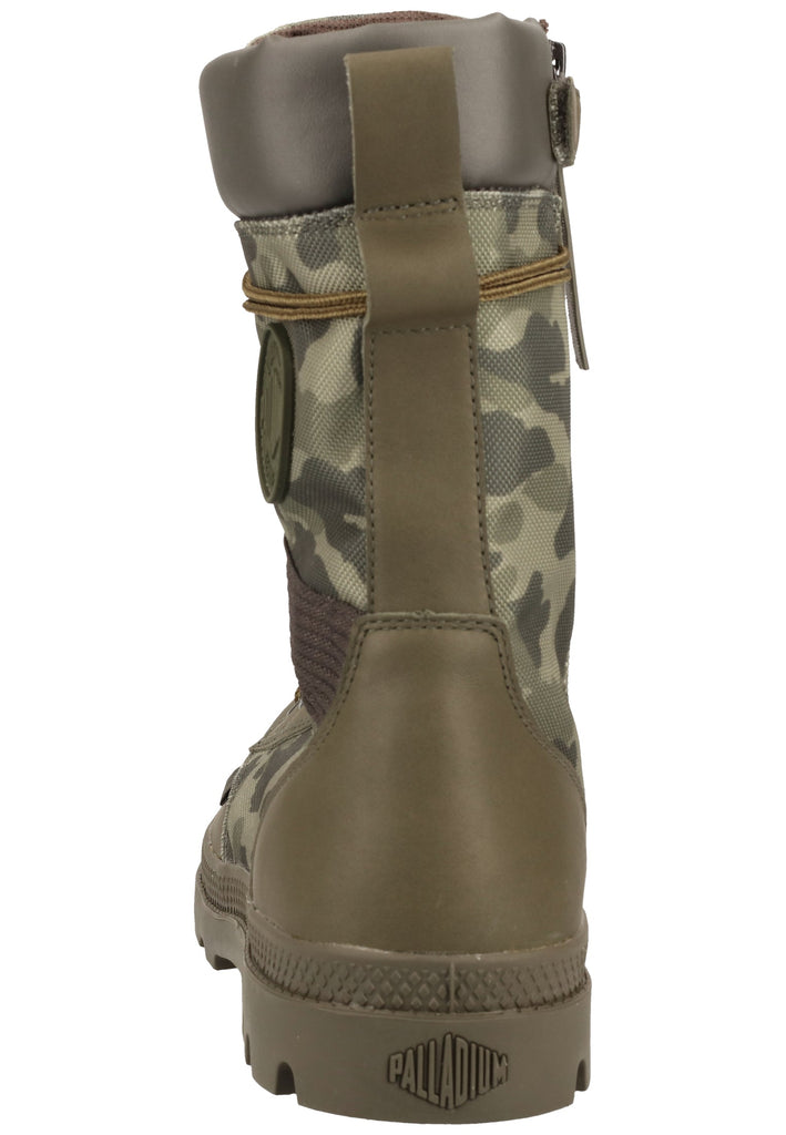 Palladium Stiefel Leder/Synthetik Olive