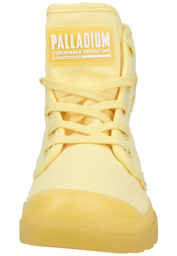 Palladium Stiefelette Canvas Gelb