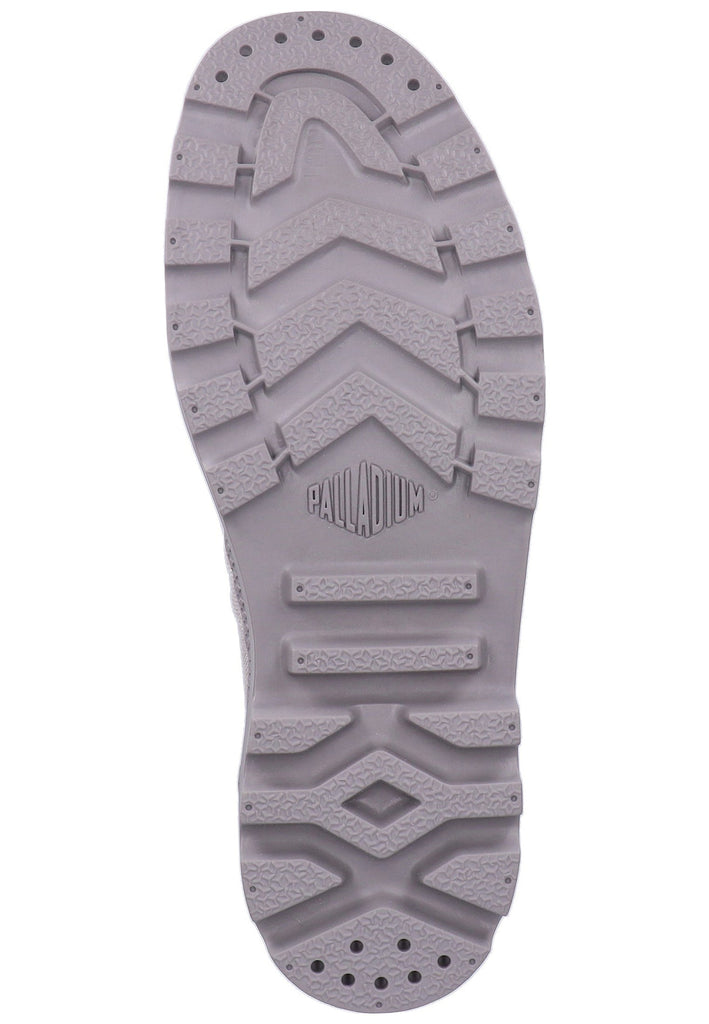 Palladium Stiefelette Canvas Grau