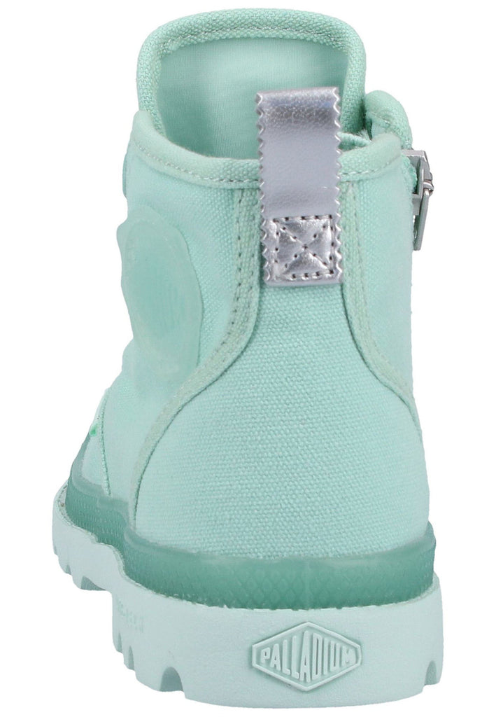 Palladium Stiefelette Canvas Hellblau