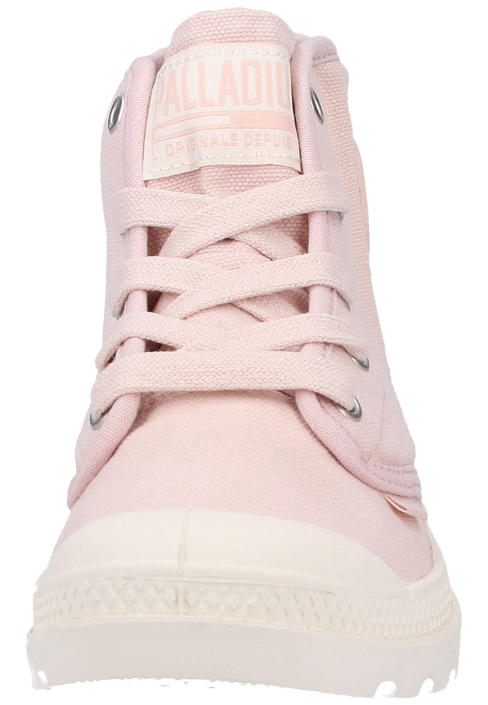 Palladium Stiefelette Canvas Rose
