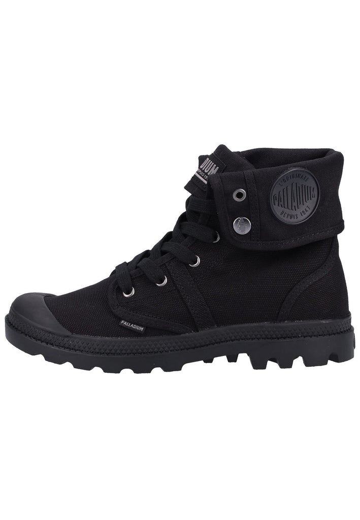 Palladium Stiefelette Canvas Schwarz