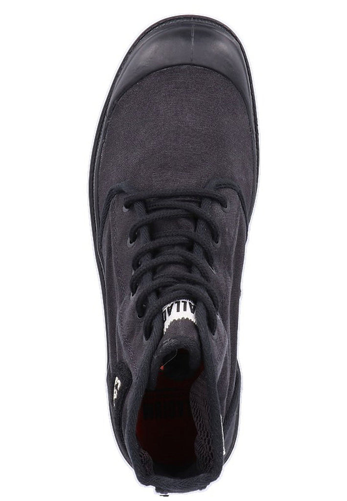 Palladium Stiefelette Canvas Schwarz