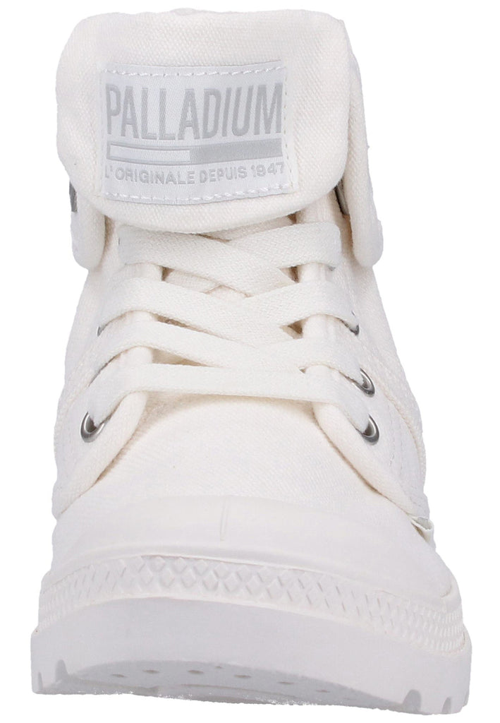 Palladium Stiefelette Canvas Weiß