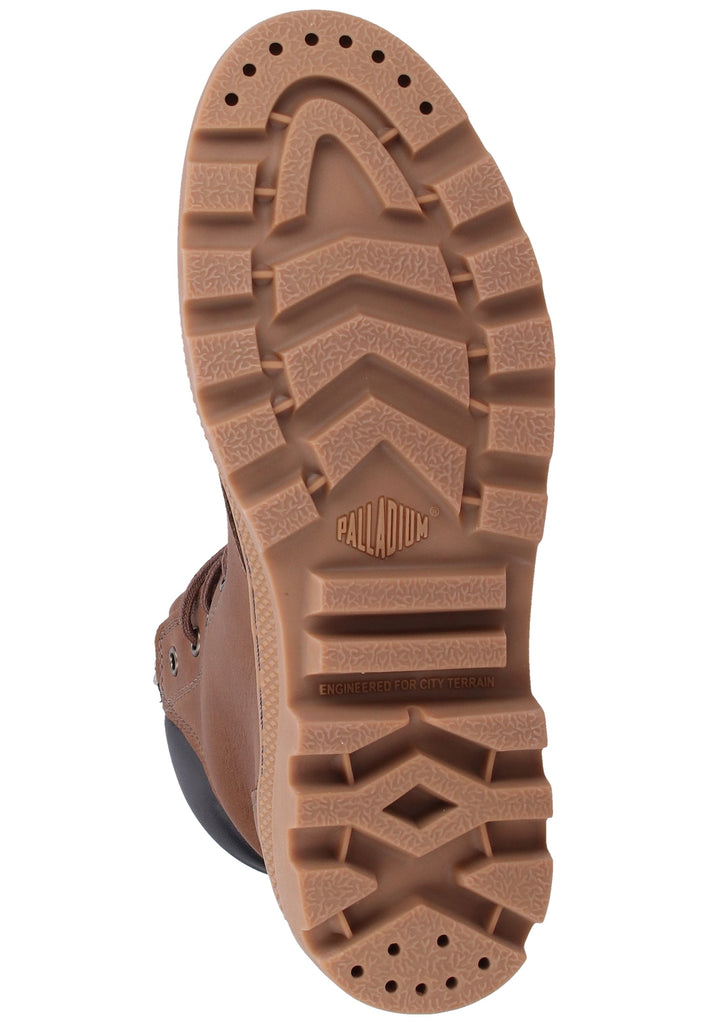 Palladium Stiefelette Leder Braun