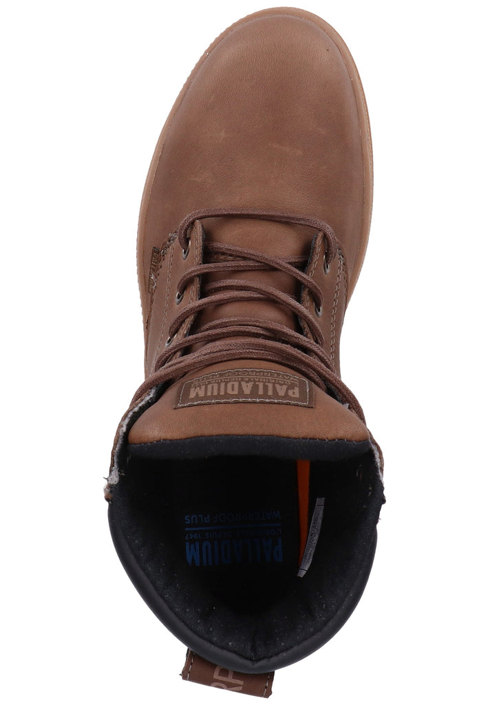 Palladium Stiefelette Leder Braun