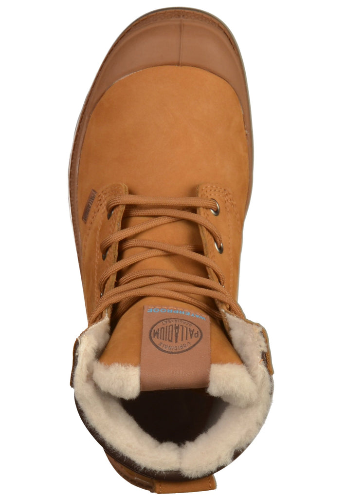 Palladium Stiefelette Leder Braun