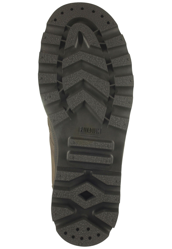 Palladium Stiefelette Leder Braun Warmfutter
