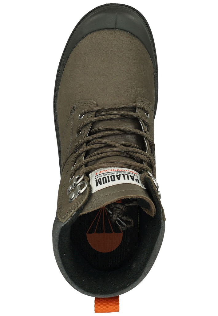 Palladium Stiefelette Leder Braun Warmfutter