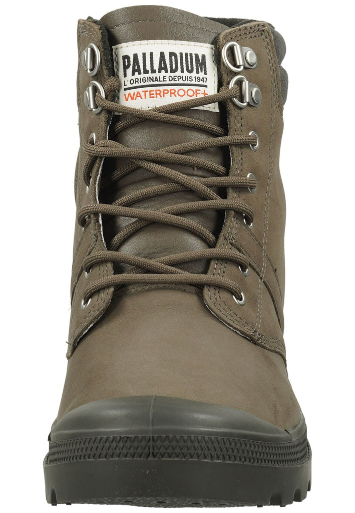 Palladium Stiefelette Leder Braun Warmfutter