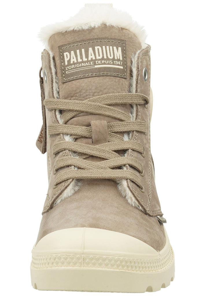 Palladium Stiefelette Leder Braun Warmfutter