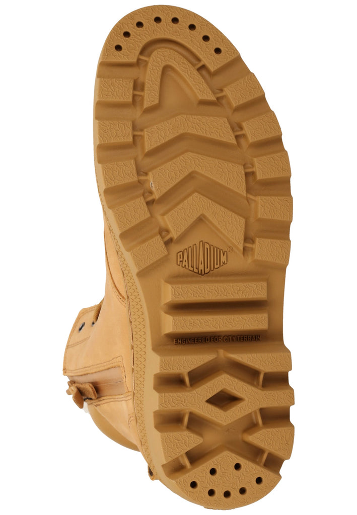 Palladium Stiefelette Leder Braun Warmfutter