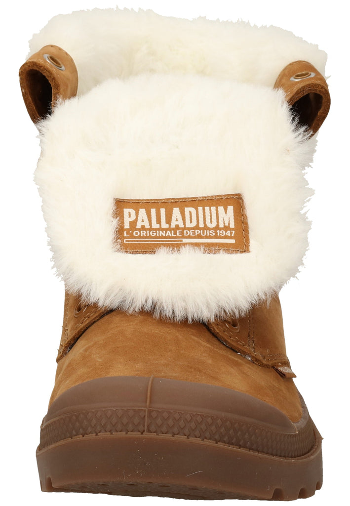 Palladium Stiefelette Leder Braun Warmfutter