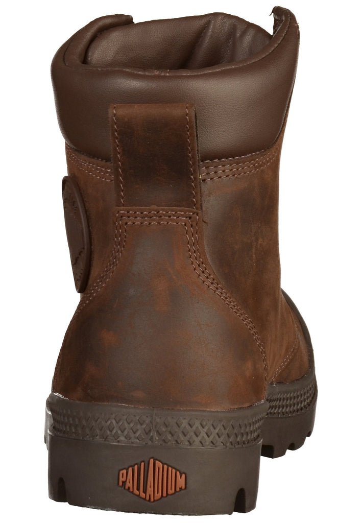 Palladium Stiefelette Leder Chocolate