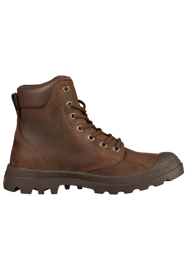 Palladium Stiefelette Leder Chocolate