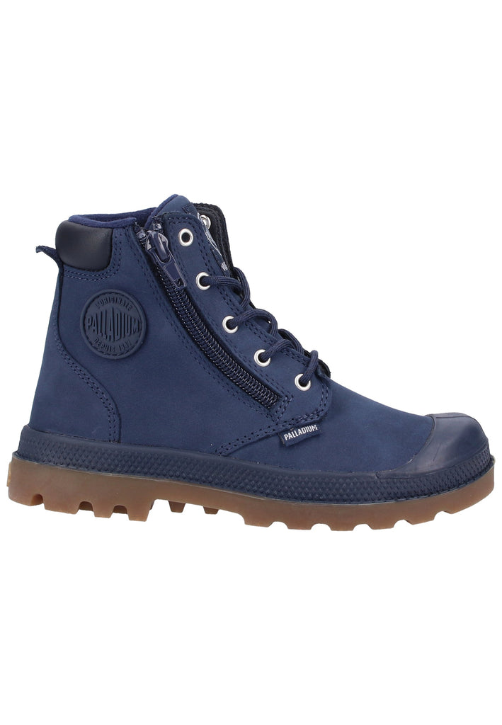 Palladium Stiefelette Leder Dunkelblau