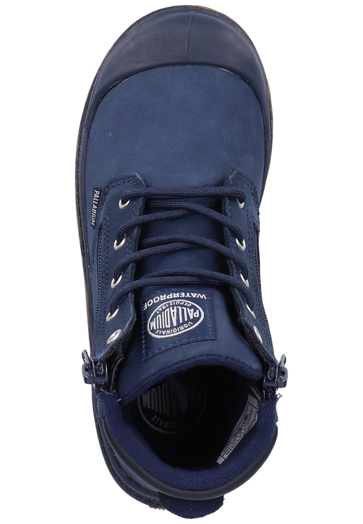 Palladium Stiefelette Leder Dunkelblau