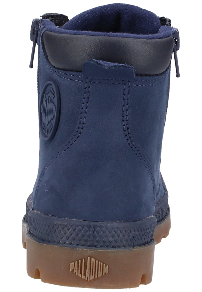 Palladium Stiefelette Leder Dunkelblau