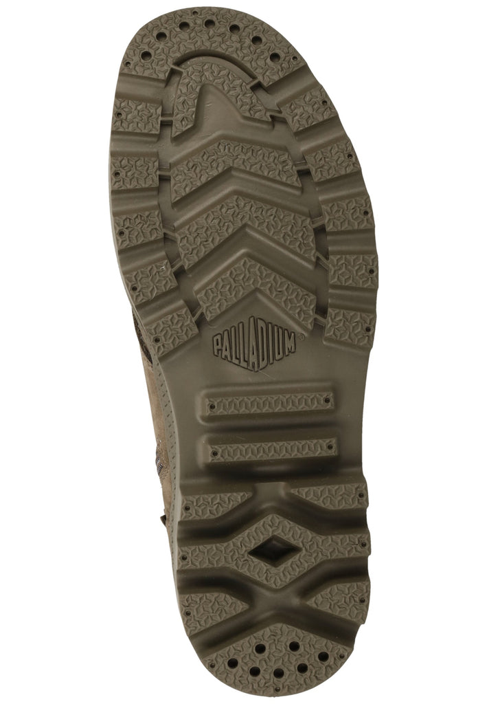 Palladium Stiefelette Leder Dunkelbraun Warmfutter