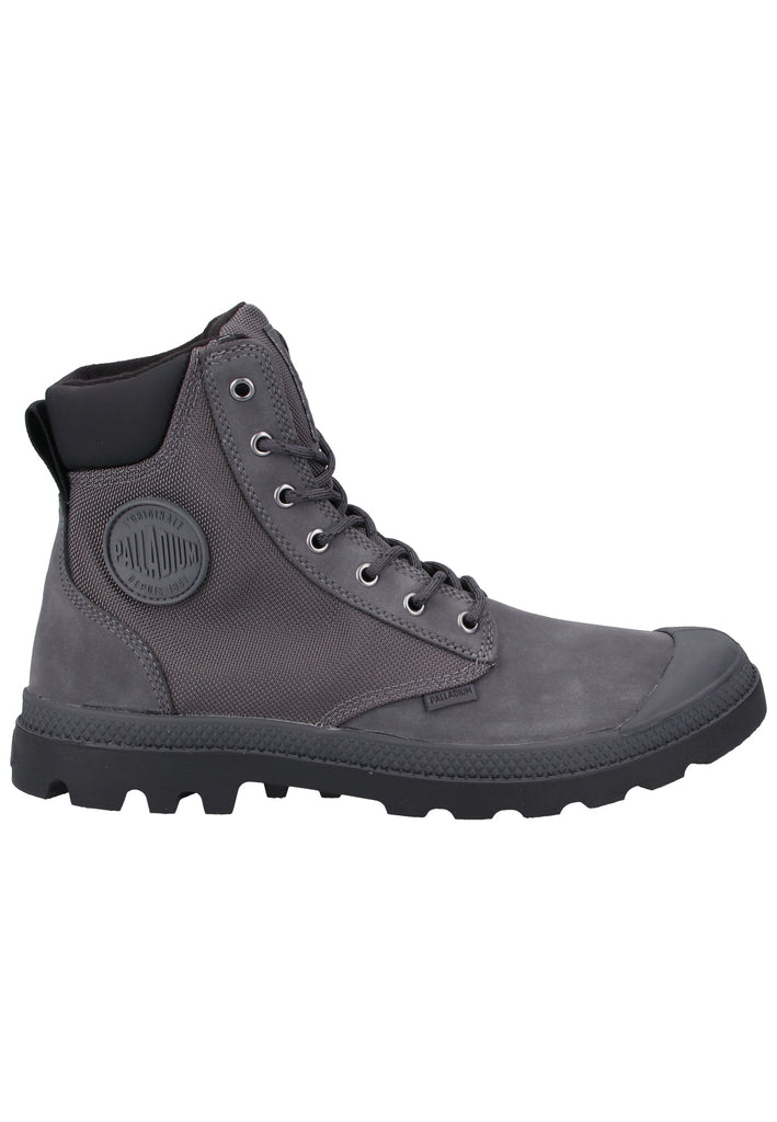 Palladium Stiefelette Leder Grau