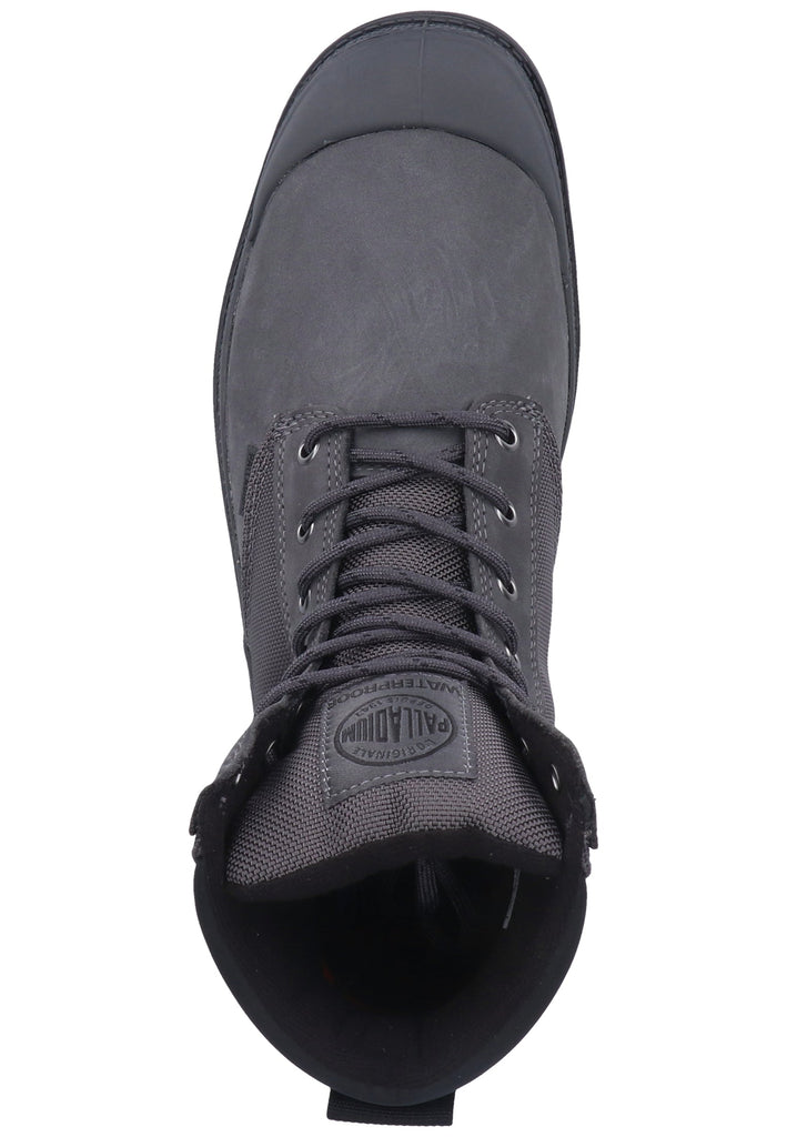 Palladium Stiefelette Leder Grau