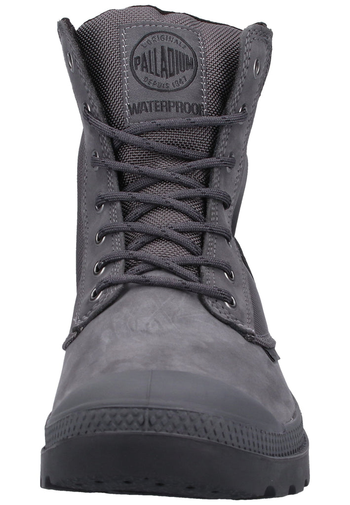 Palladium Stiefelette Leder Grau