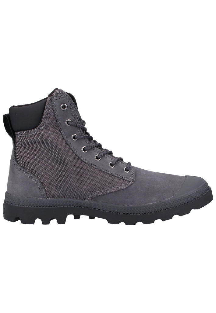 Palladium Stiefelette Leder Grau