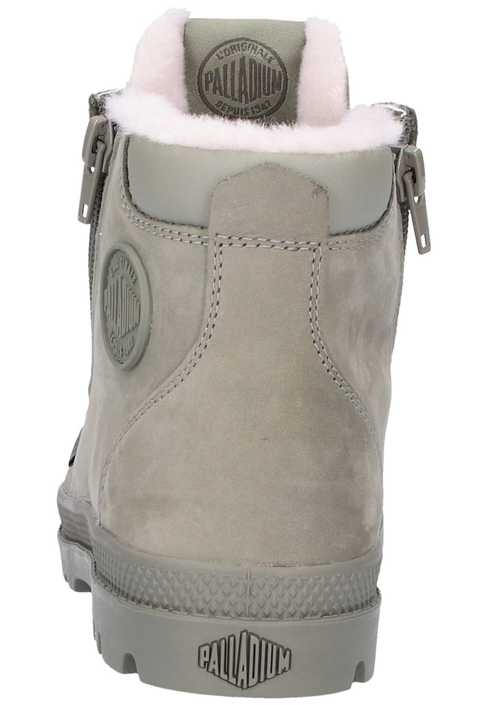 Palladium Stiefelette Leder Grün