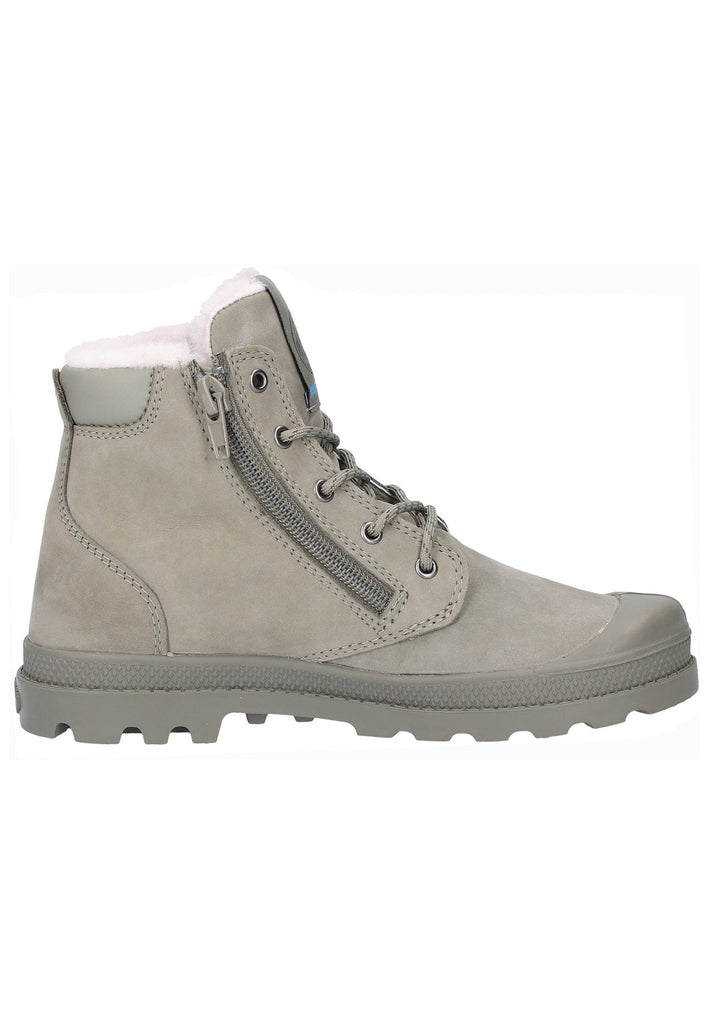 Palladium Stiefelette Leder Grün