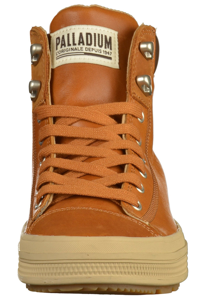 Palladium Stiefelette Leder Hellbraun