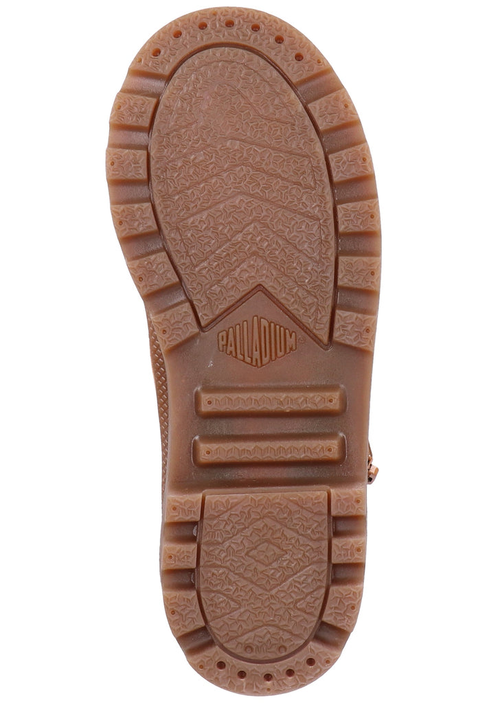Palladium Stiefelette Leder Hellbraun Warmfutter