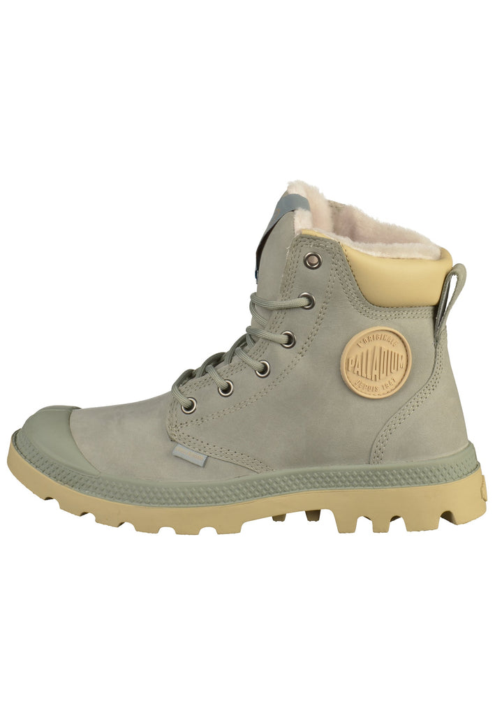 Palladium Stiefelette Leder Mint